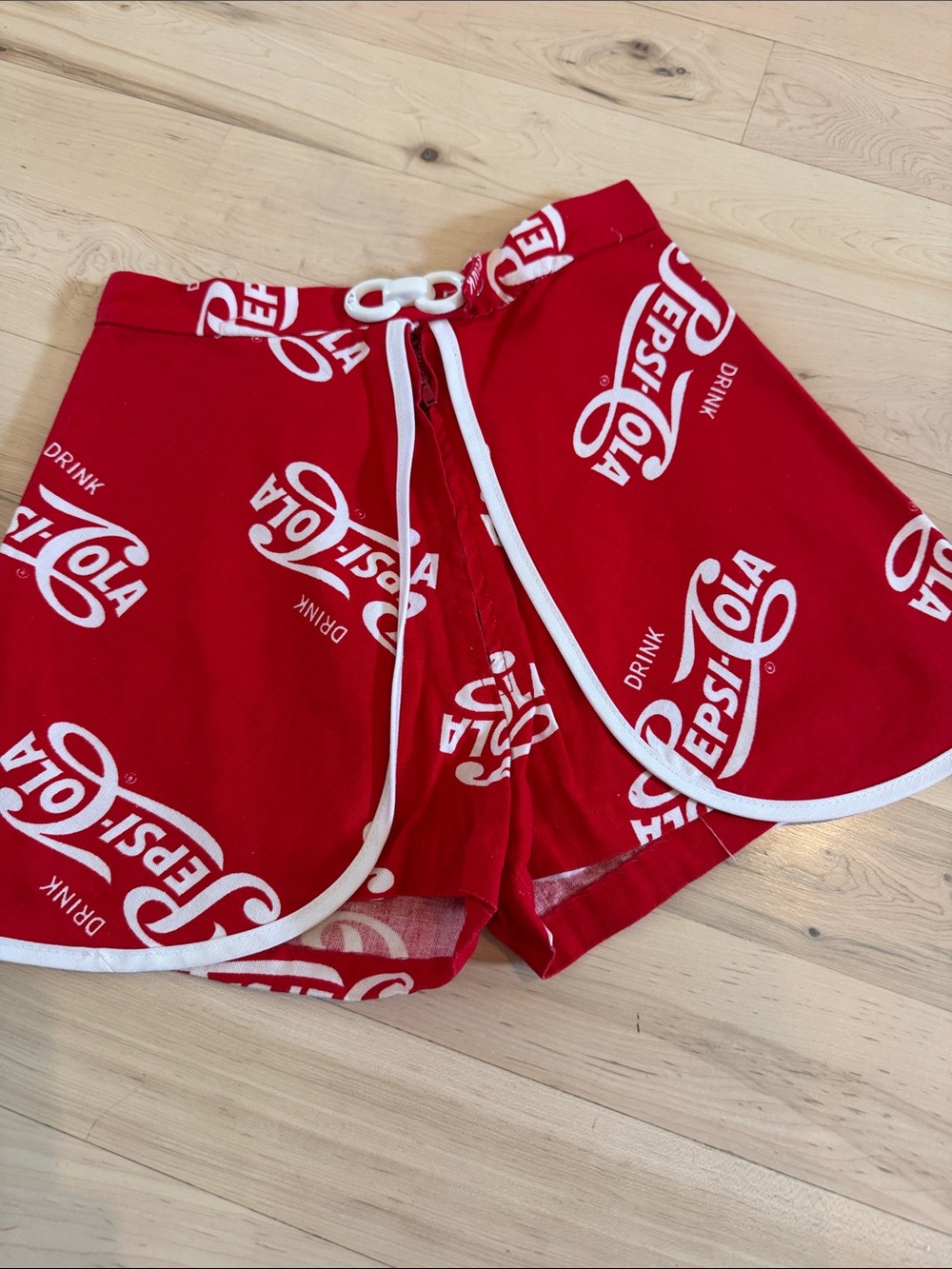 Vintage Girls Pepsi Cola Skirt Skort-70s-Handmade